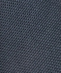 Arcuri three-fold tie in silk gauze, unlined, black