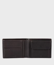 Samsonite Attack 2 SLG portafogli 4+2 cc, portamonete, ebony