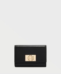 Furla 1927 portafogli con portamonete, nero