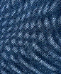 Galise cravatta tre pieghe lino e seta, blu jeans
