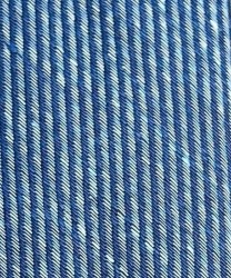 Galise tie in linen and silk, light blue