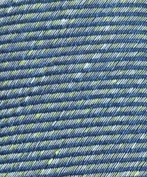 Galise tie in linen and silk, blue green