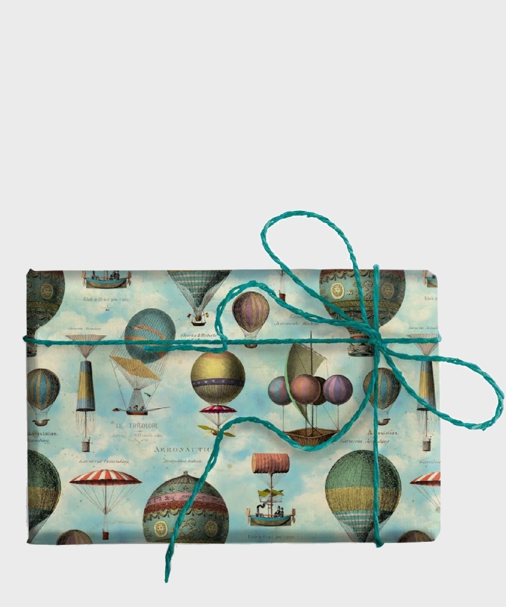 Kartos Air Balloons foglio carta regalo con...