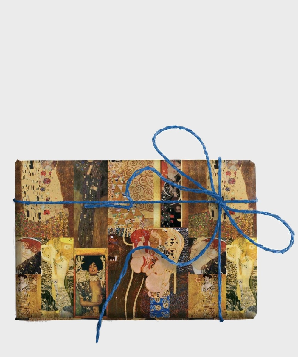 Kartos Klimt art foglio carta regalo con...