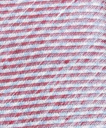 Galise tie in linen and silk, light blue red