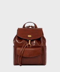 The Bridge Story zaino in pelle marrone