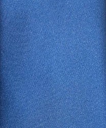 Galise three fold silk tie, solid color basalt blue