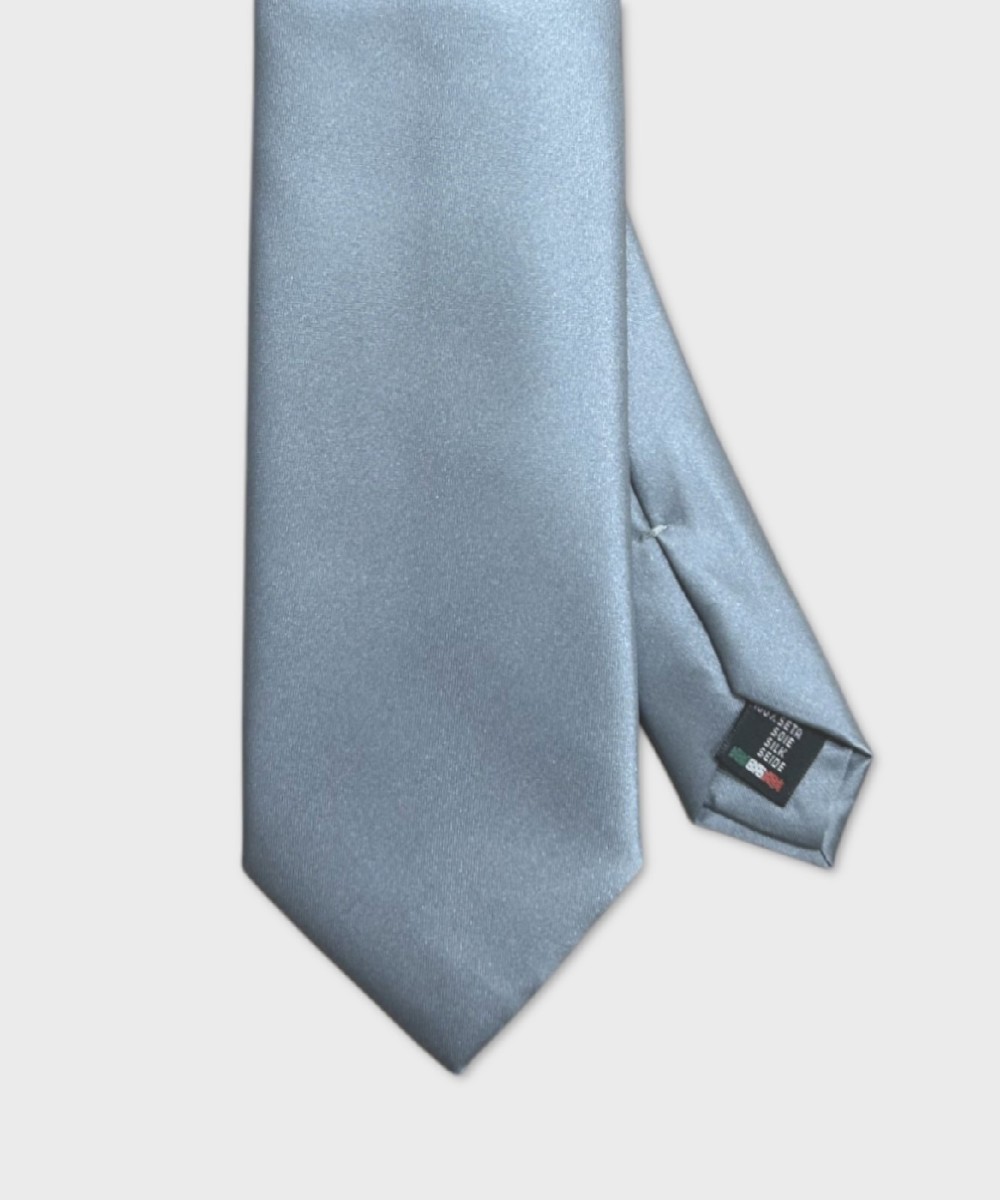 Galise three-fold tie in satin silk, solid...