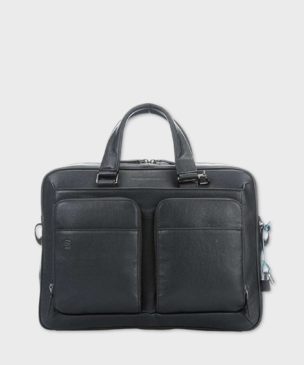 Piquadro Black Square cartella porta Pc a 2...