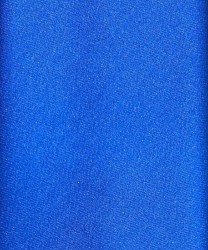Galise three-fold silk satin tie, solid blue