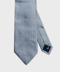 Galise cravatta da cerimonia a tre pieghe in seta jacquard