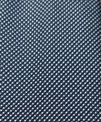 Galise cravatta tre pieghe in seta jacquard, blu notte
