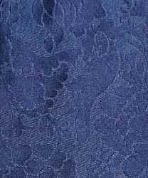 Galise three-fold tie in jacquard silk, blue damask