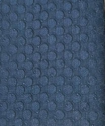 Galise three-fold jacquard silk tie, blue