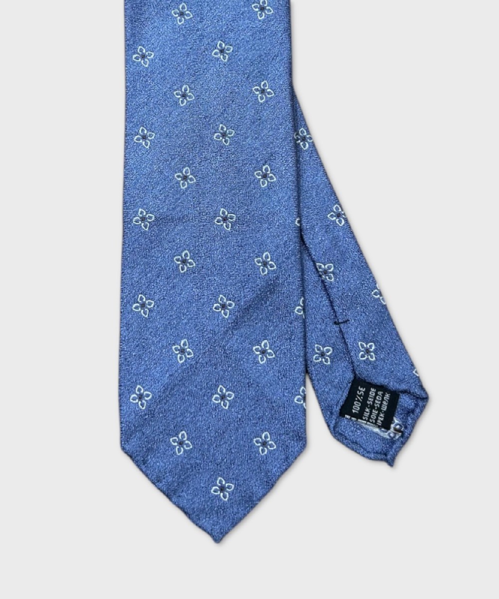 Galise three-fold tie in unlined jacquard silk,...