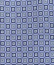 Galise three-fold silk tie, lilac pattern
