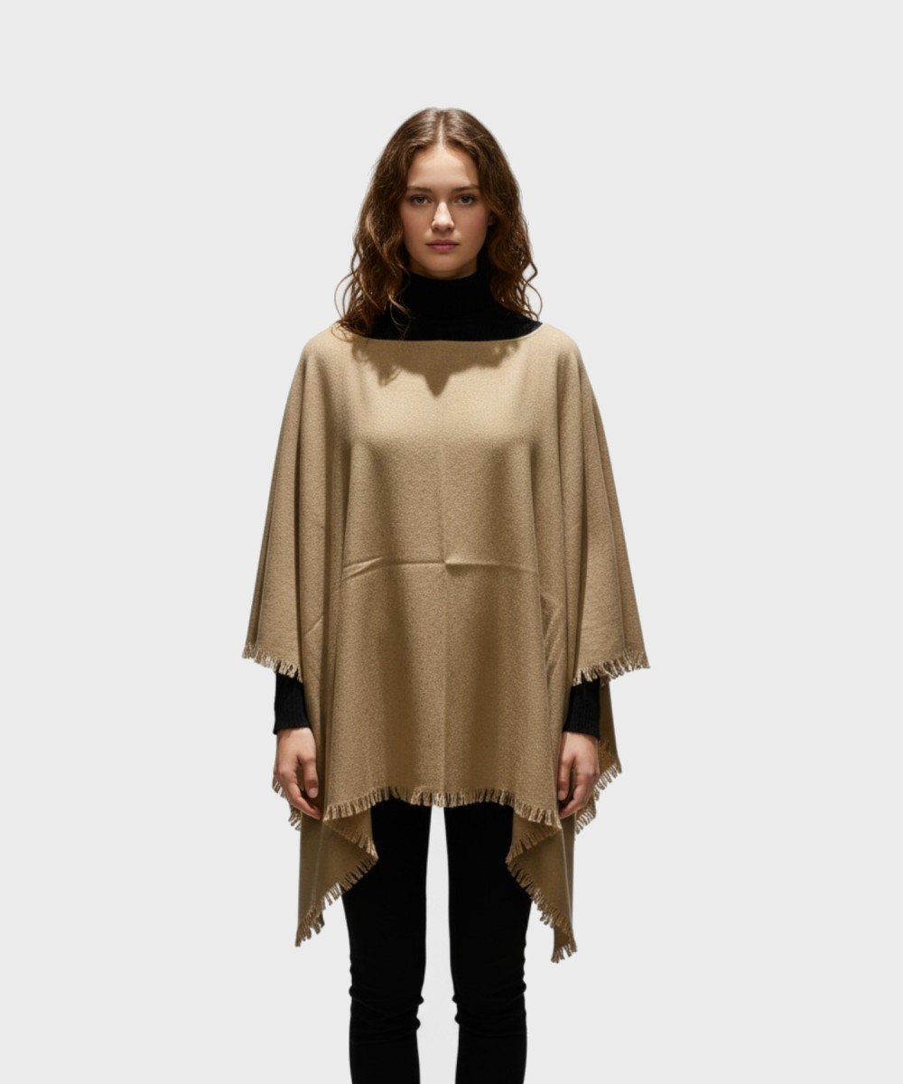 Bluestars gold dotted wool and cashmere blend...