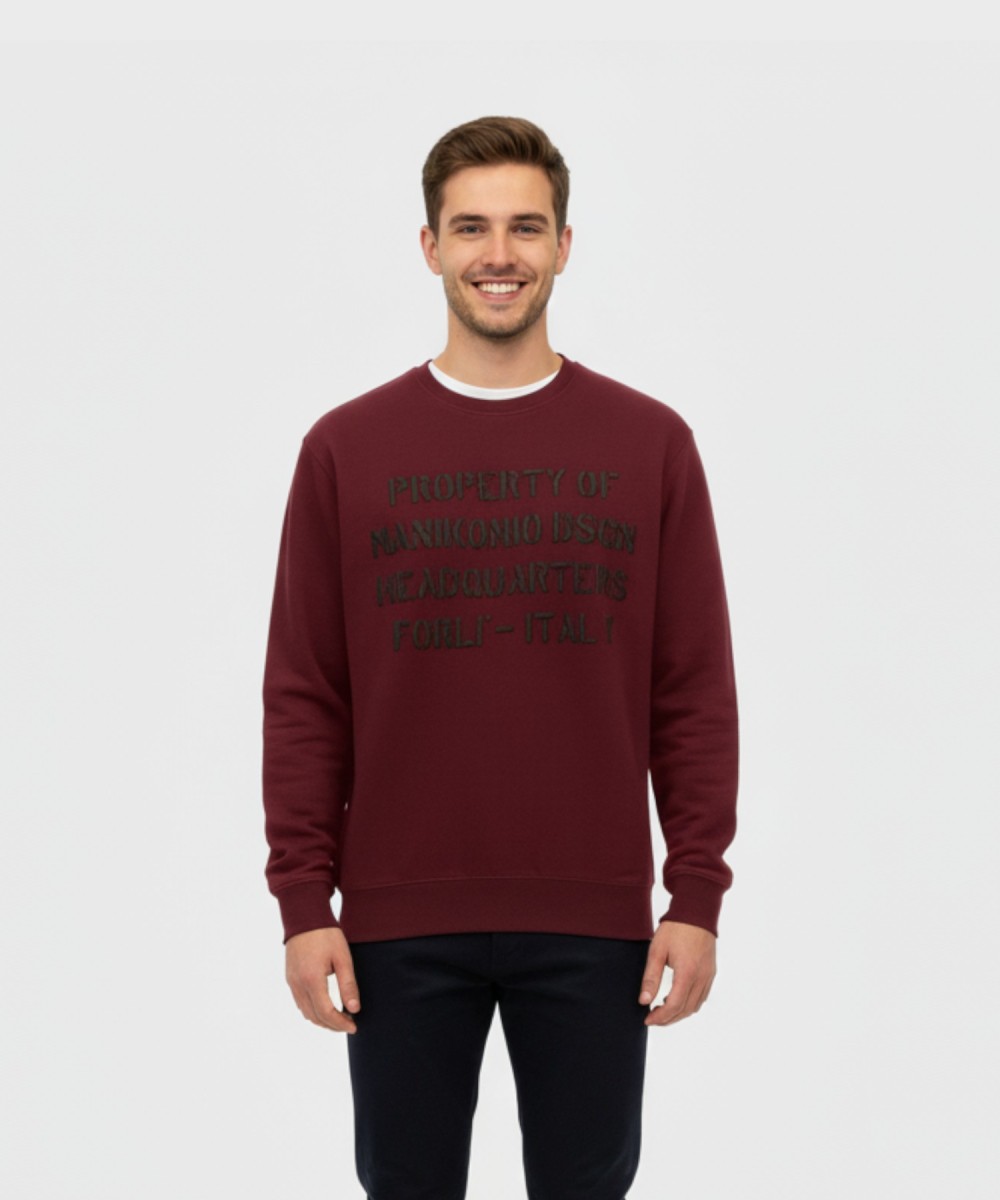 Manikomio Dsgn Sweatshirt Cotton Sweatshirt,...