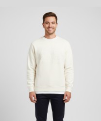 Manikomio Dsgn Sweatshirt Cotton Sweatshirt, White