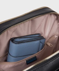 Piquadro Circle zaino in pelle nero