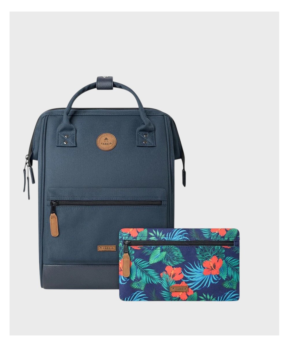 Cabaia Reykjavik medium 14" laptop backpack, navy