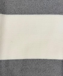 Arcuri two-tone wool scarf, grey