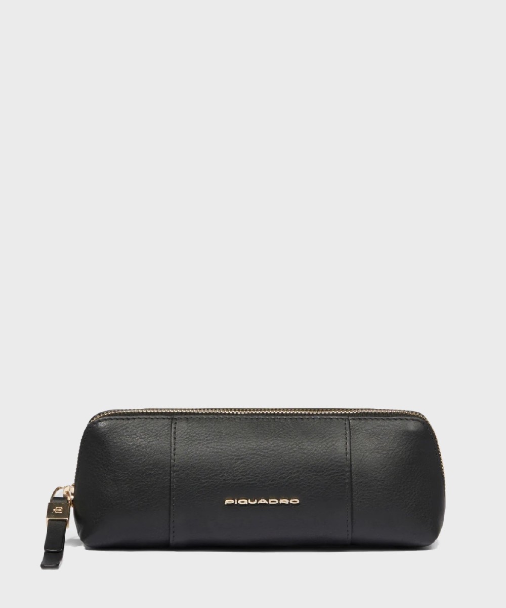 Piquadro Circle large pen case, black