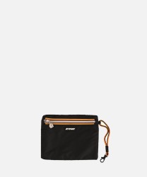 Kway Nimes bustina pochette a mano, black pure