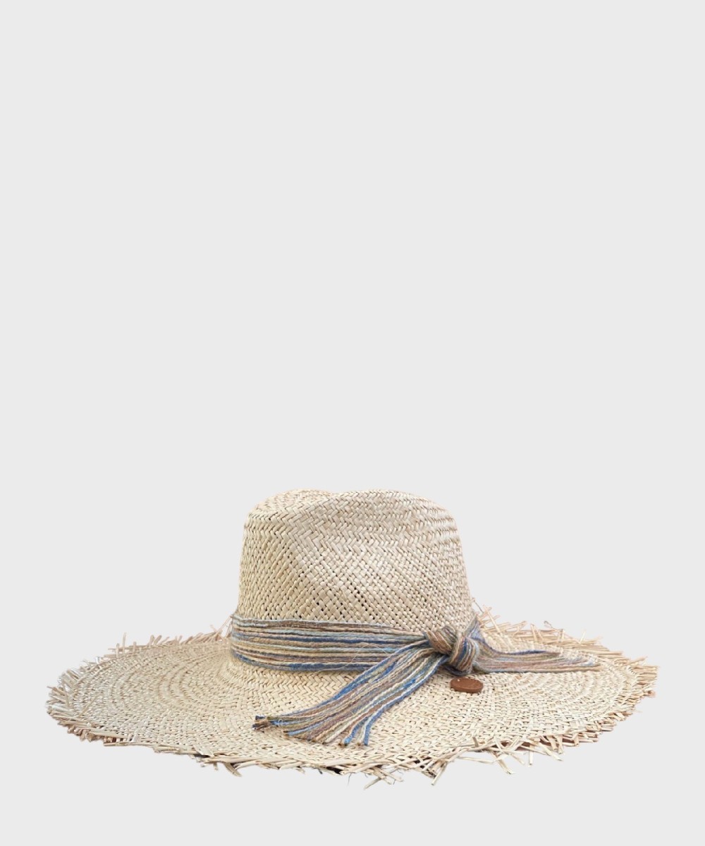 Catarzi Canova cappello in paglia sfrangiata,...