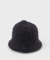 Catarzi Visone Wool Cloche Hat Handmade, Pearl White