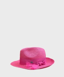 Catarzi Talamone cappello Borsalino in maglina con nastro e