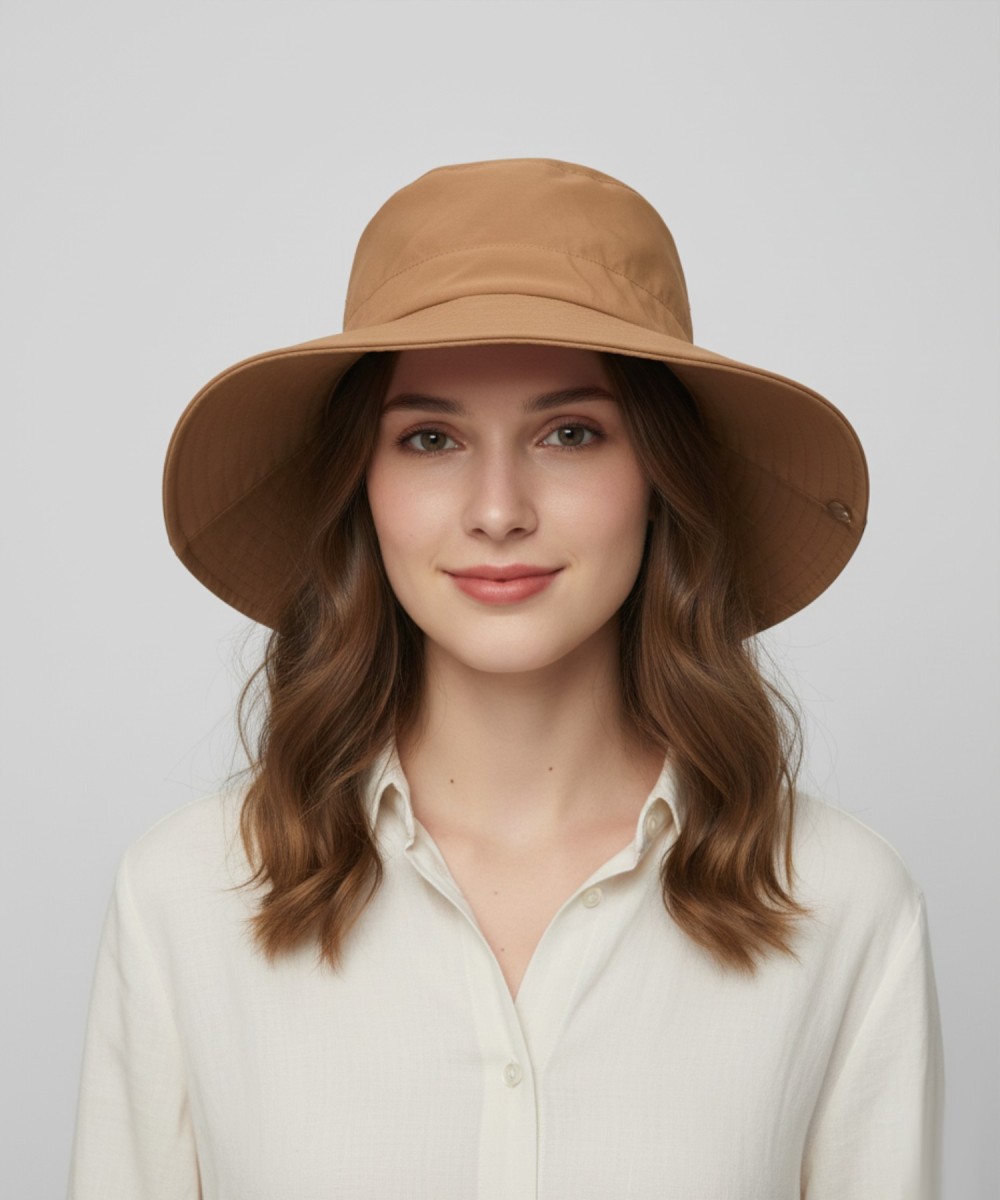 Catarzi Corbara Nylon Cloche Hat with...