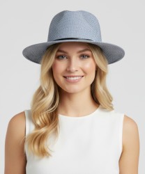 Catarzi Maddalena cappello modello Borsalino in paglia