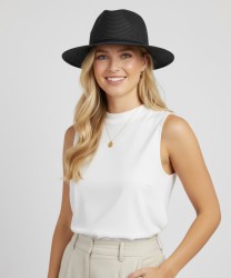 Catarzi Maddalena Borsalino straw hat