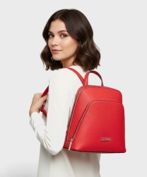 Cromia Perla small red backpack