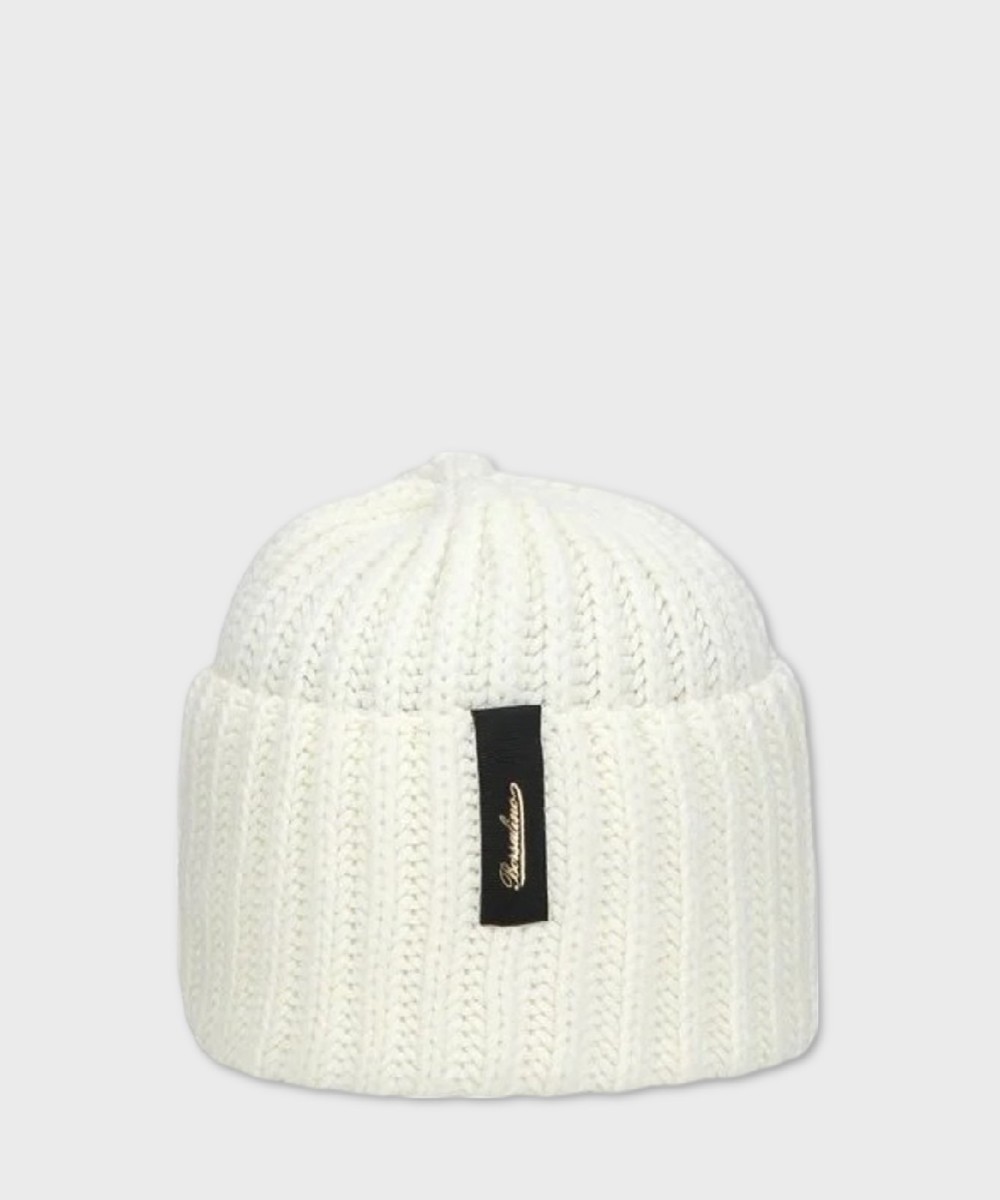 Borsalino Bell Beanie berretto a coste in lana...