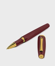 Montegrappa Manager penna roller, bordeaux e oro