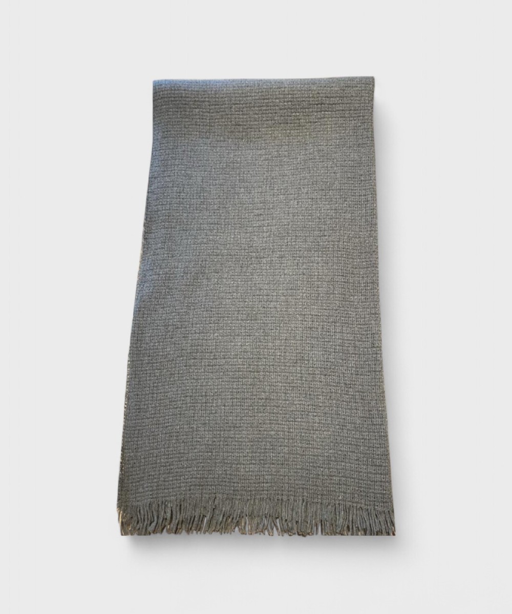 Galise Milazzo sciarpa in misto Cashmere grigio...