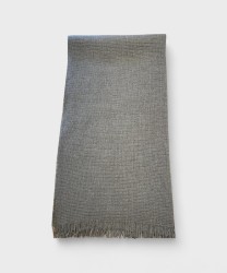 Bluestars Milazzo wool and cashmere blend scarf, dark grey