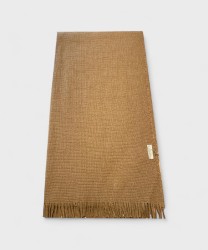 Bluestars Milazzo wool and cashmere blend scarf, camel
