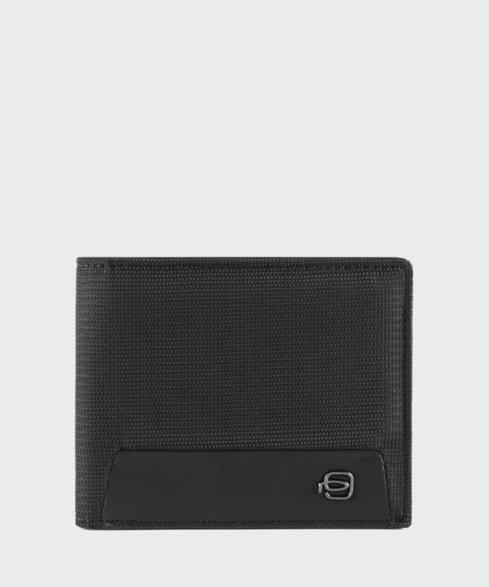 Piquadro Macbeth wallet 6 cc, black