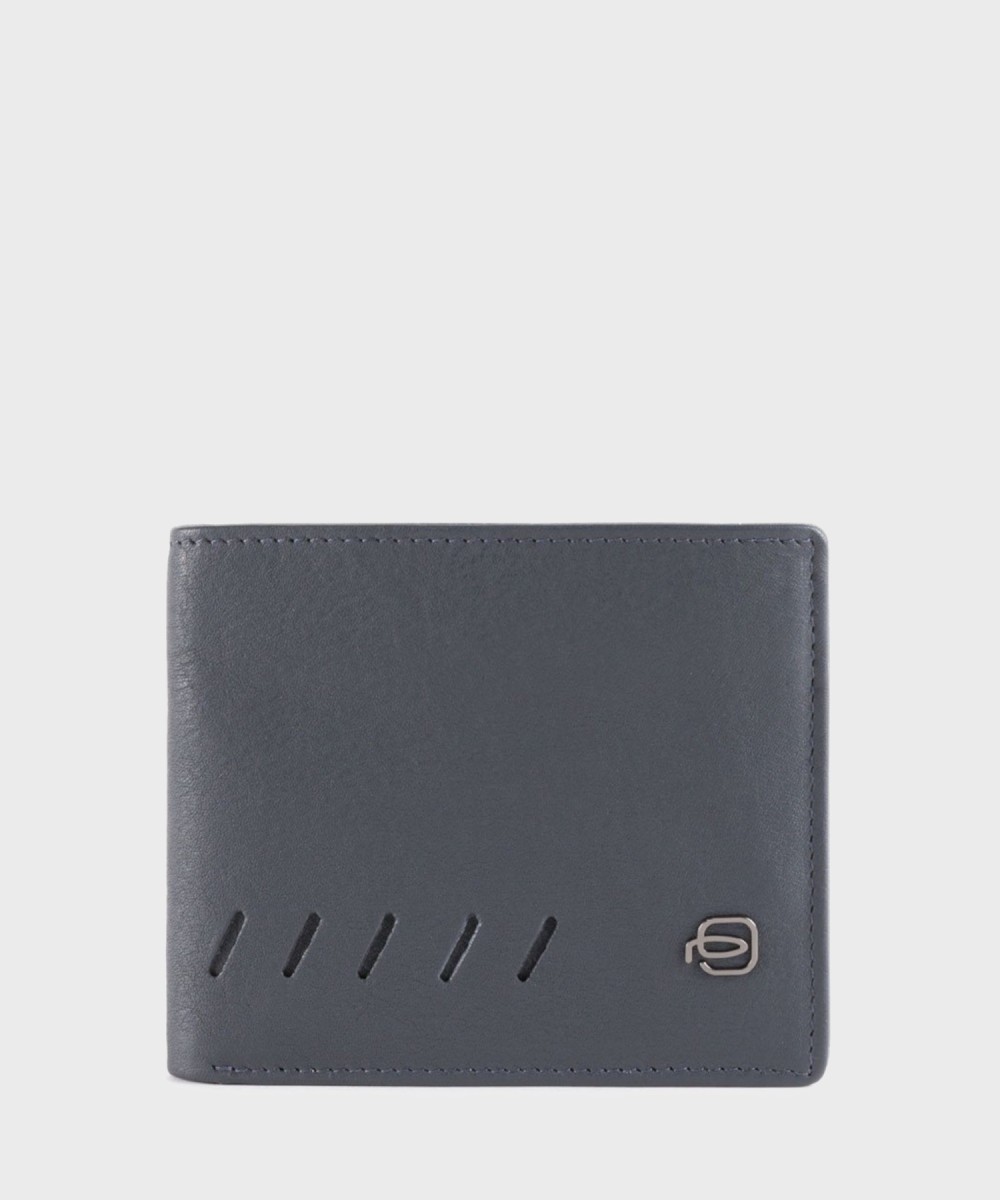 Piquadro Nabucco wallet 6 cc, midnight blue