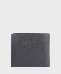 Piquadro Nabucco portafogli 6 cc in pelle blu