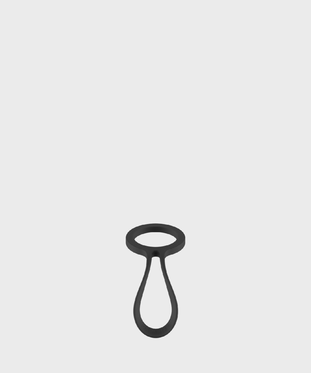 24 Bottles bottle Tie gancio Black