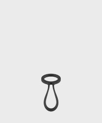 24 Bottles bottle Tie gancio Black