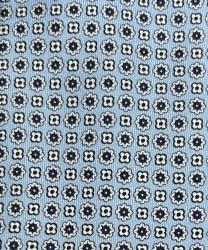 Galise three-fold silk tie, light blue
