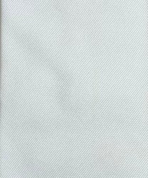 Galise three-fold silk tie, plain white