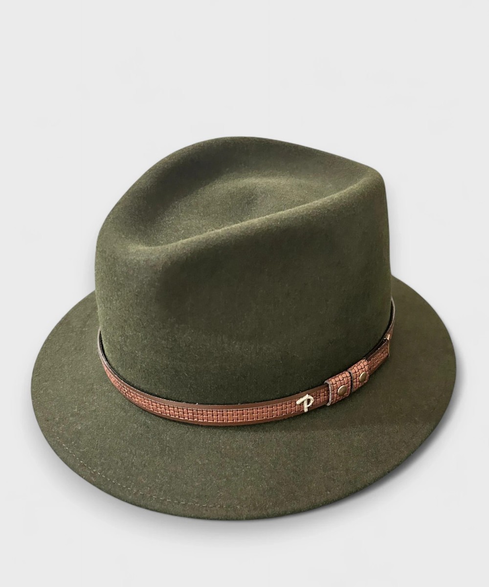 Panizza Trento Amiata felt hat rabbit, green