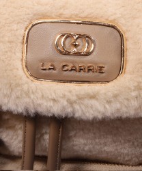 Archive La Carrie Teddy backpack, sand