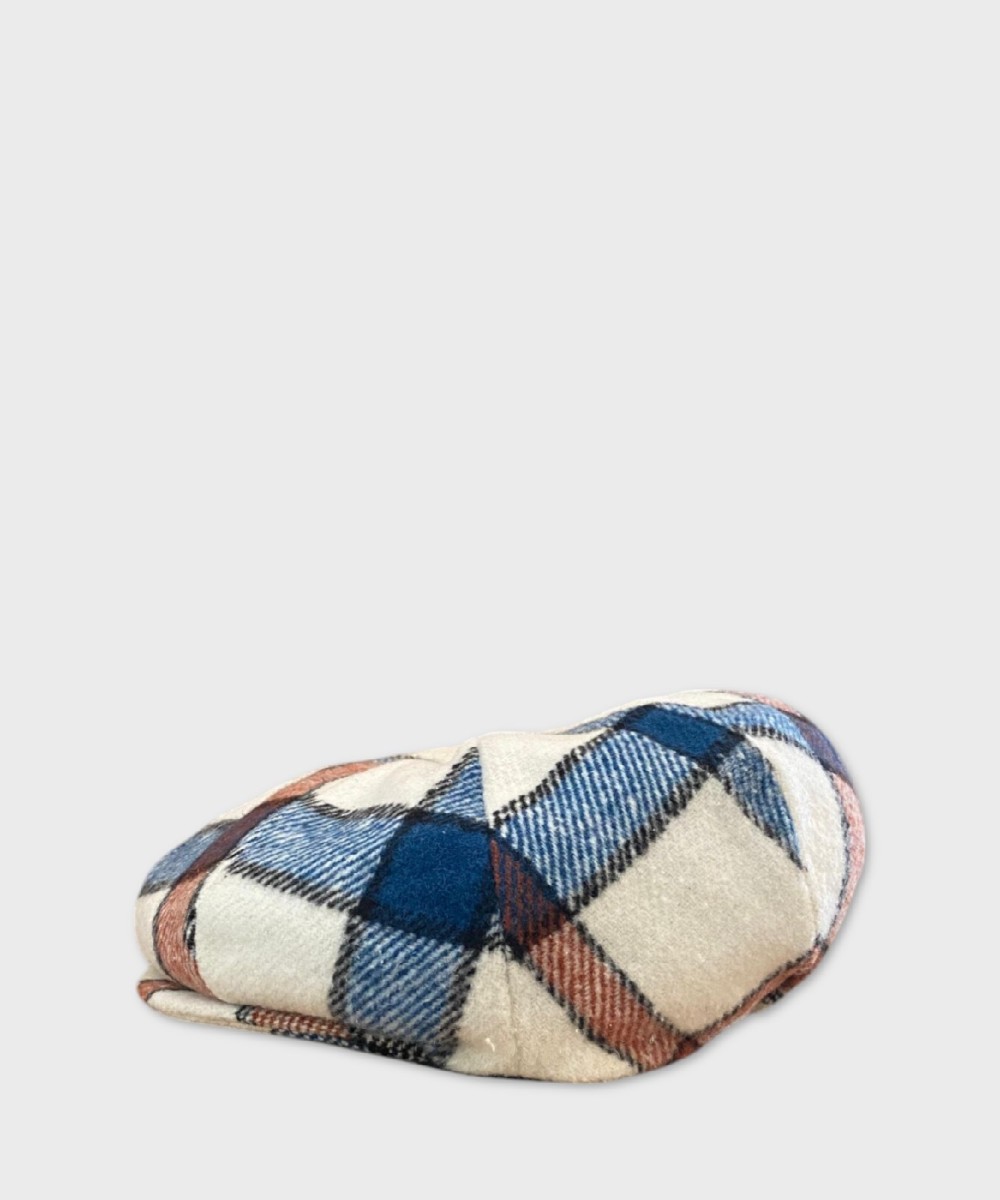 Galise 8-piece wool derby cap, Scottish...